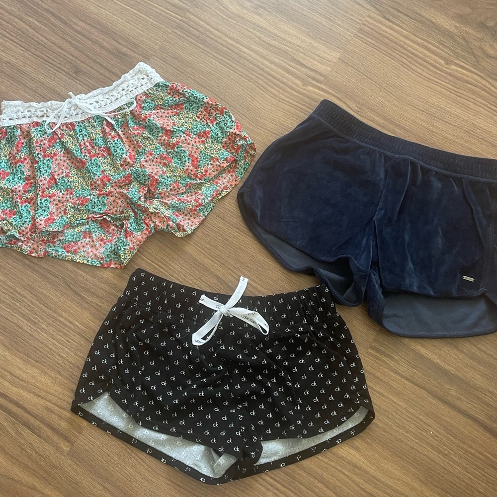 Like New Pajama Lounge Short Lot Calvin Klein, Aerie, Hollister